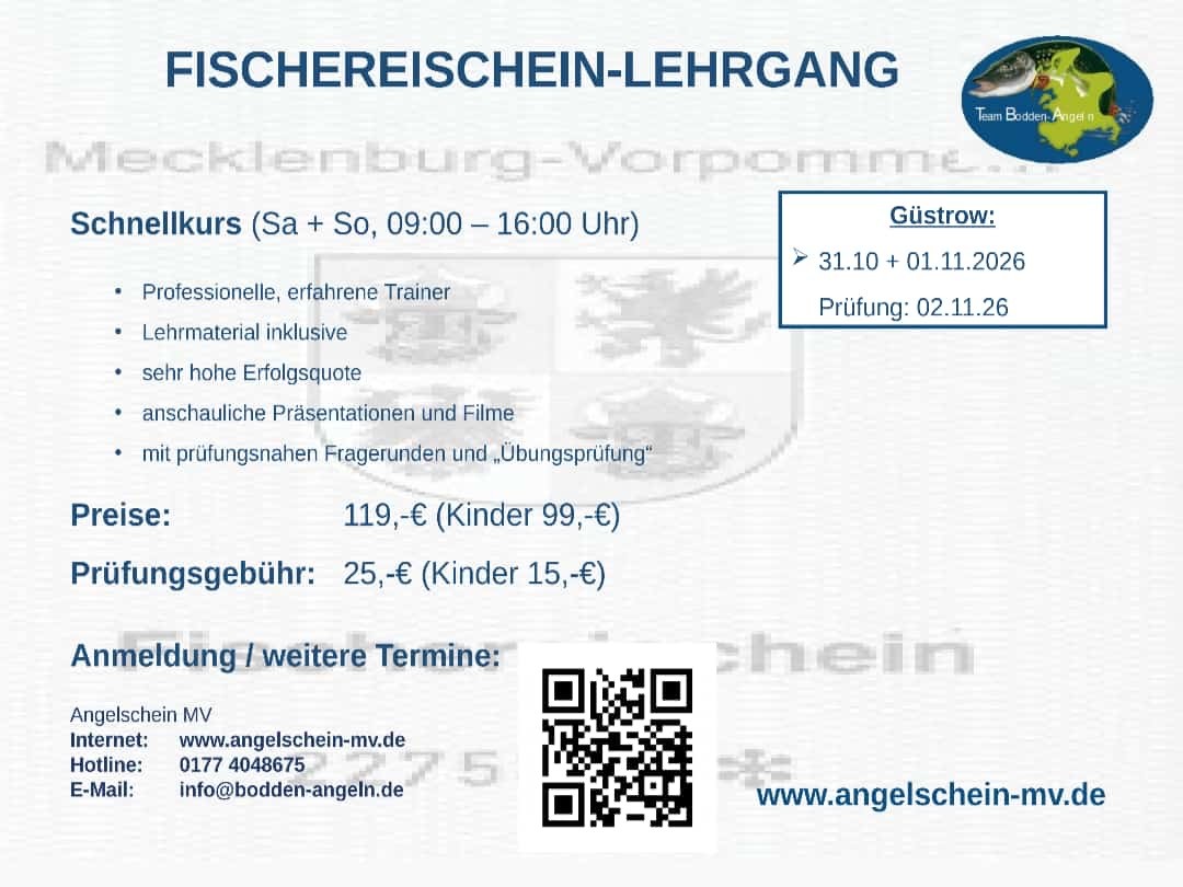 Fischereischein Lehrgang